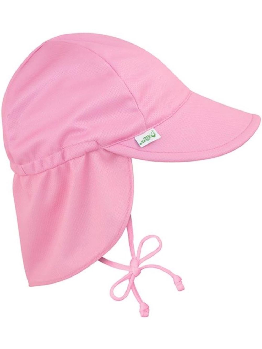 Green Sprouts i Play Sun Hat Pink 0-6 months Baby Flap Protection Swim UPF 50‎